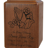 Floral Rosary Urn