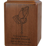 Praying Rosary Urn