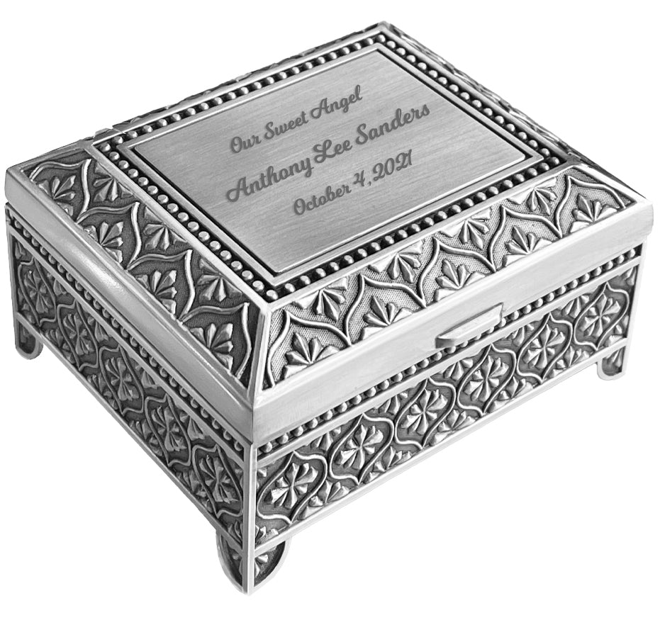 Precious Little Infant Pewter Urn