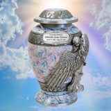 Wings of an Angel Princess Adult Urn - Pro Laser Engraving - Burial Vault Option