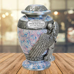 Wings of an Angel Princess Adult Urn - Pro Laser Engraving - Burial Vault Option