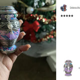 Princess Angel Pewter Keepsake Urn - Love Charms™ Option
