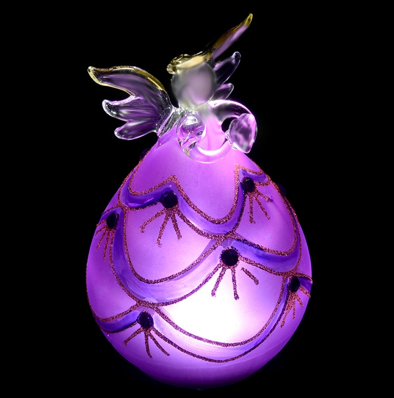 Love Angel Precious Glass Keepsake Urn