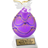 Love Angel Precious Glass Keepsake Urn
