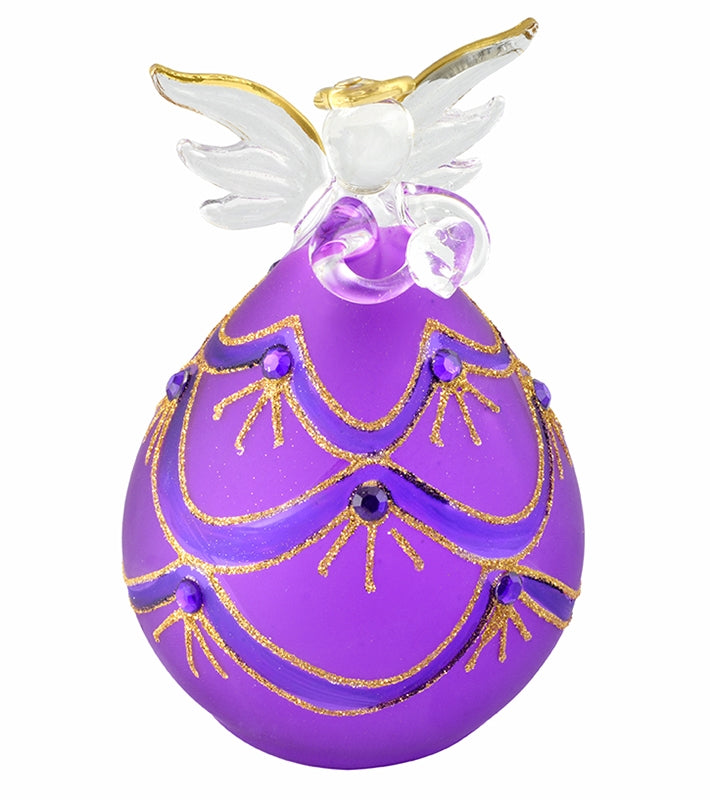 Love Angel Precious Glass Keepsake Urn