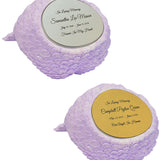 Purple Angel Wings Keepsake Urn
