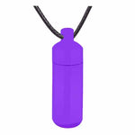 Purple Capsule Ash Urn Pendant