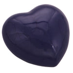 Purple Swirl Engraved Heart Keepsake Urn - Stand Option