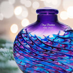 Awesome Purple Galaxy Mosaic Glass Adult or Medium Urn - Personalization Option - Made in USA