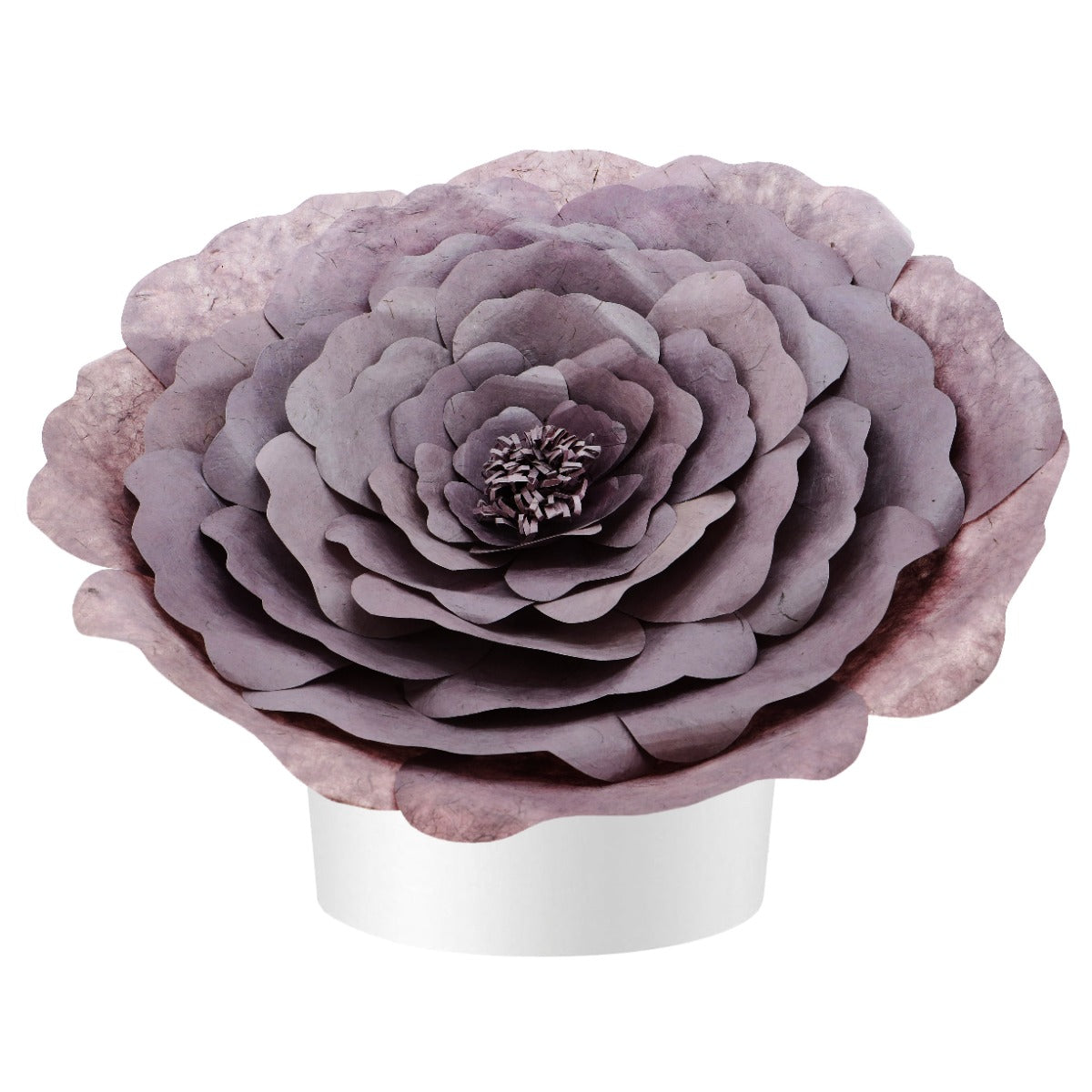 Purple Peaceful Petal® Flower Water Burial Adult or Companion Urn - Teal Butterfly Option