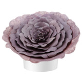 Purple Peaceful Petal® Flower Water Burial Adult or Companion Urn - Teal Butterfly Option
