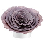 Purple Peaceful Petal® Flower Water Burial Adult or Companion Urn - Teal Butterfly Option