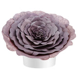 Purple Peaceful Petal® Flower Water Burial Adult or Companion Urn - Teal Butterfly Option