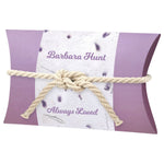 Purple Petals Peaceful Pillow® Water Burial Cremation Urn - Biodegradable Water Burial At Sea Urn - Wide River Urn
