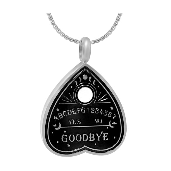 Ouija Planchette Jewelry Cremation Urn - Love Charms® Option