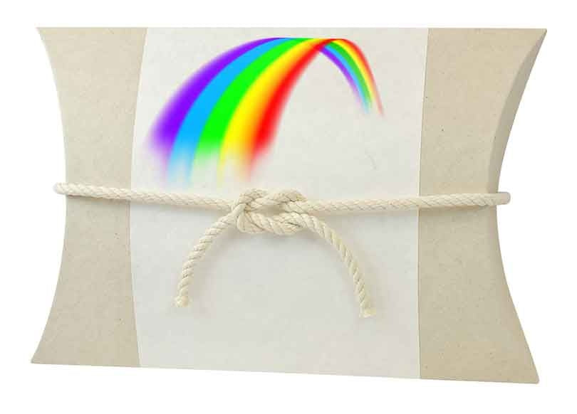 Peaceful Pillow® Rainbow Water Burial Companion Urn