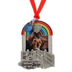 Rainbow Bridge Pet Ornament  Urn - Free Name Engraved