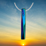 Rainbow Bar Stainless Jewelry Ash Urn - Love Charms® Option