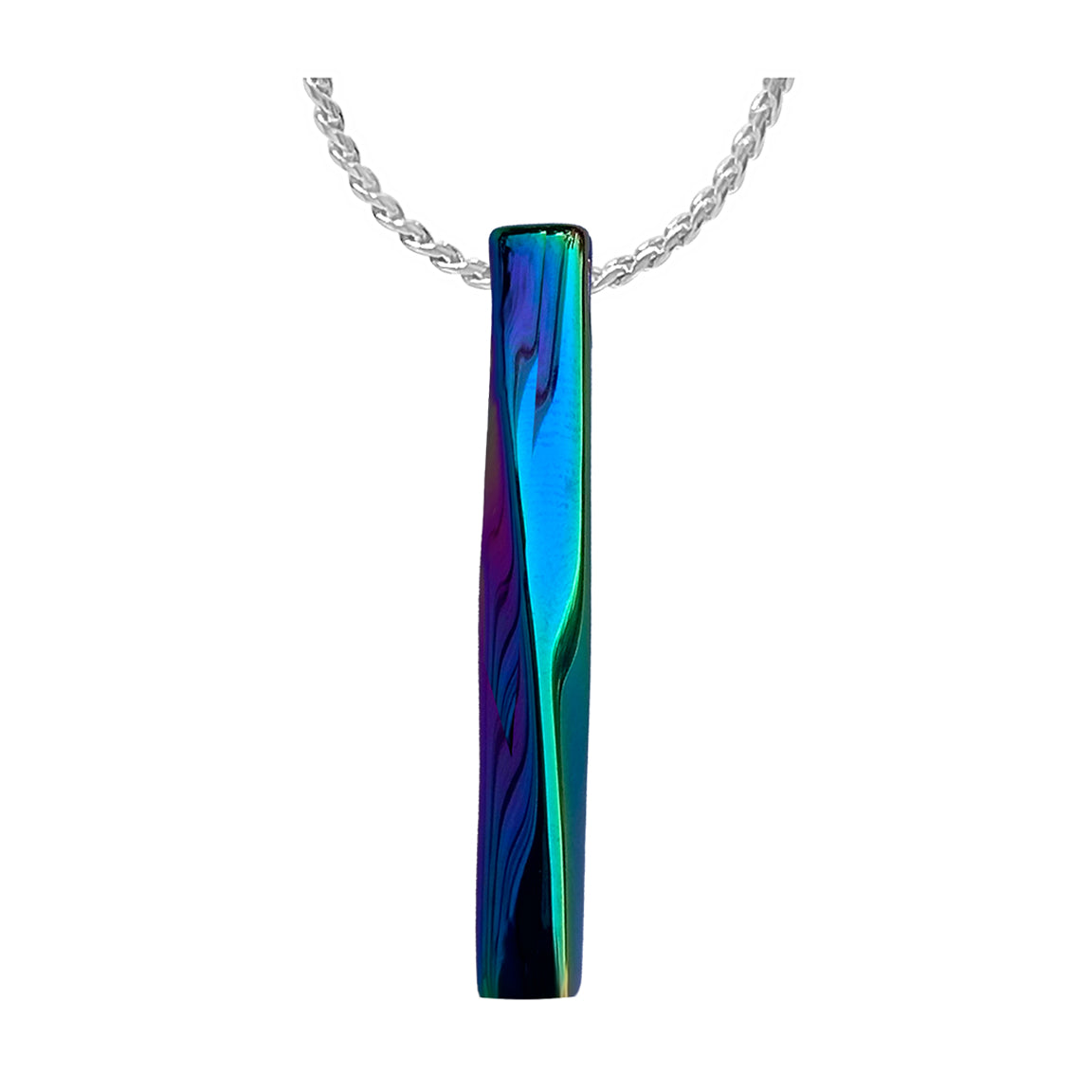 Rainbow Bar Stainless Jewelry Ash Urn - Love Charms® Option