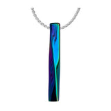 Rainbow Bar Stainless Jewelry Ash Urn - Love Charms® Option