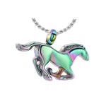 Rainbow Horse Ash Urn - Love Charms™ Option