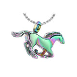 Rainbow Horse Ash Urn - Love Charms™ Option
