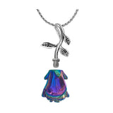 Rainbow Rose Jewelry Ash Urn - Love Charms™ Option