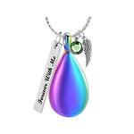 Rainbow Teardrop Urn Love Charms® Option