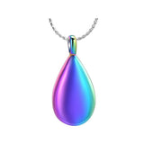 Rainbow Teardrop Ash Urn - Love Charms® Option