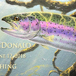 Rainbow Trout Keychain Urn by Abraham Hunter