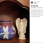 Dragonfly Raku Cremation Adult or Medium Urn - Personalization Option