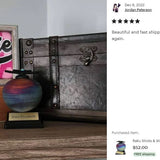 Raku Sticks & Stones Keepsake Urn & Engraved Stand