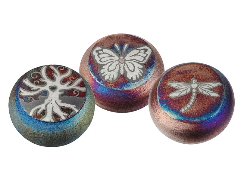 Raku Keespake Urns
