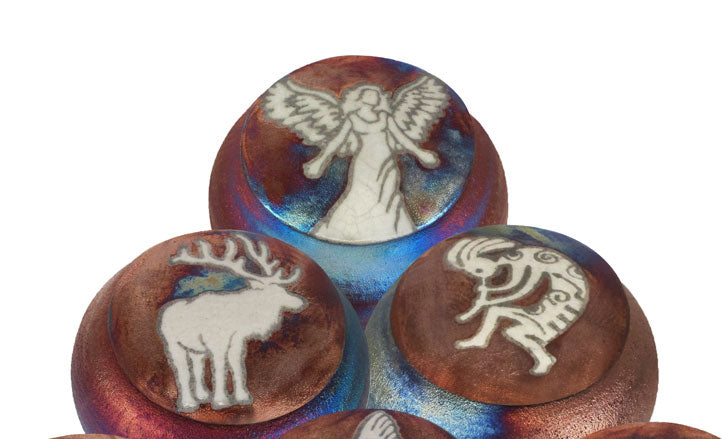 Raku Keespake Urns