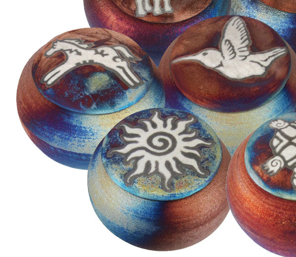Raku Keespake Urns