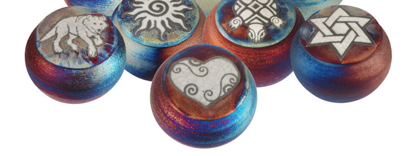 Raku Keespake Urns