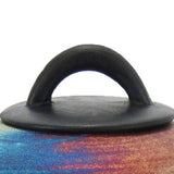 Raku Mountain Youth Urn 