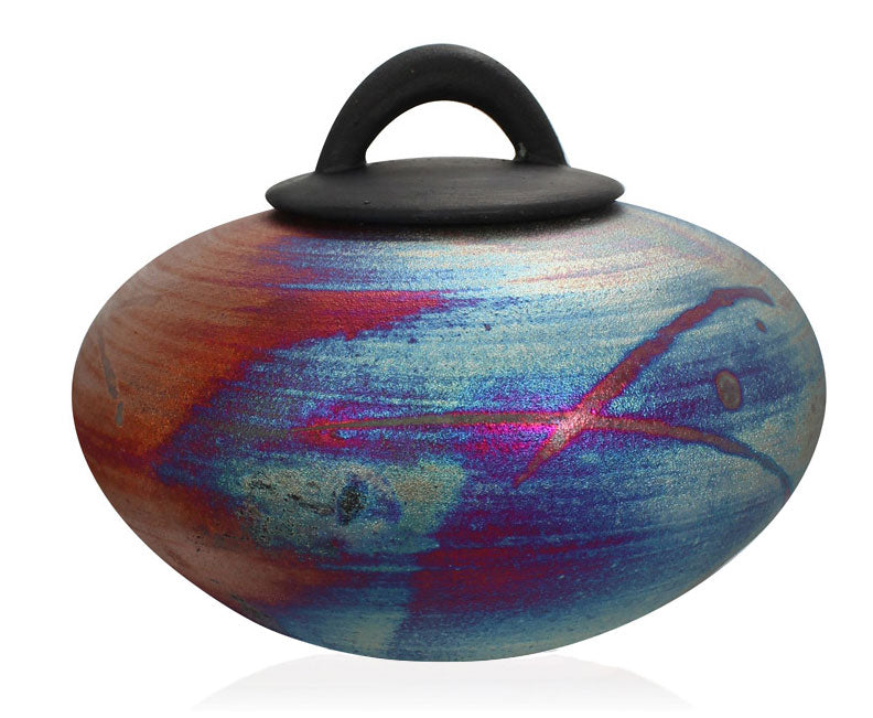 Raku Mountain Urn Name Plate