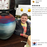 South Western Raku Cremation Adult or Medium Urn - Personalization Option