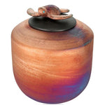 Turtle Raku Youth Urn 