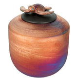 Turtle Raku Youth Urn 