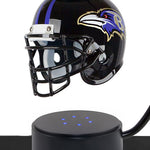 Football Adult or Medium Cremation Urn & Baltimore Ravens Hover Helmet Décor - Free Engraving
