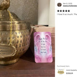 Gold Medallion Urn Name Plates - Birth & Passing Stone Option
