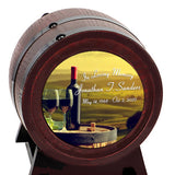Red Wine Adult or Keepsake Red Oak Barrel Urn