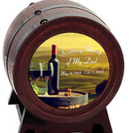 Red Wine Adult or Keepsake Red Oak Barrel Urn