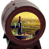 Red Wine Adult or Keepsake Red Oak Barrel Urn