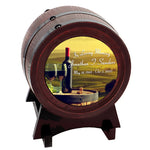 Red Wine Adult or Keepsake Red Oak Barrel Urn