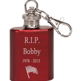 Red Rider Key Chain Keepsake Urn