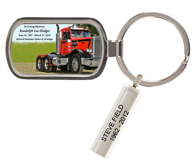 Truck Keychain Urn