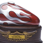 Red Flames Born To Ride Adult Gas Tank Urn